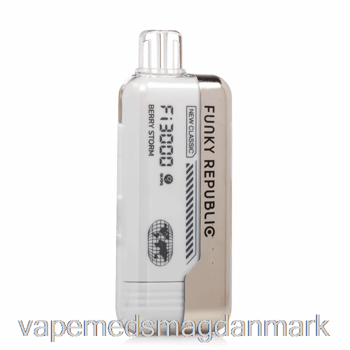 Vape Med Smag Funky Republic Fi3000 Engangsbærstorm